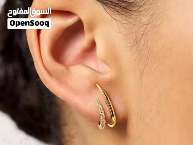 Stainless Steel Gold earrings Waterproof & Stainless Steel Gold Necklace – Waterproof &