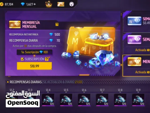 Free Fire Accounts and Characters for Sale in Al Hudaydah