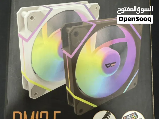 للبيع 3 فانات من darkFlash جديده