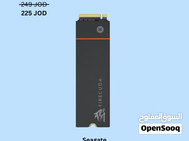 Seagate FireCuda 530 1TB Solid State Drive with Heatsink -NEW -MEGAByte