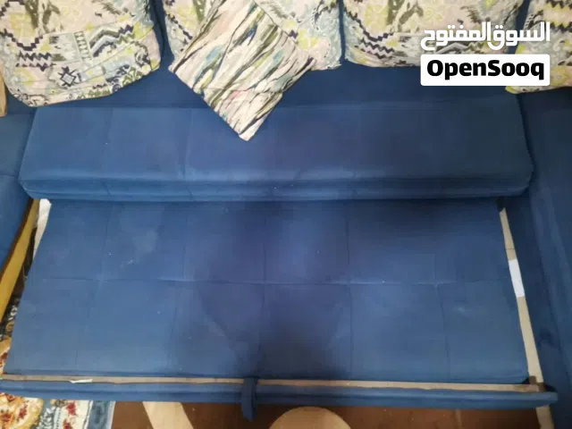 العنوان: طقم كنب كونر بفتح ويصبح تخت – مستعمل  وبسعر ممتاز