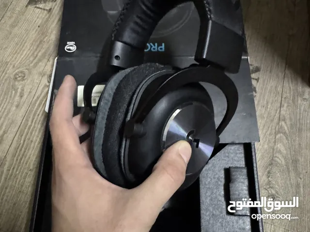 سماعه قيمنج Logitech pro كامله بالكرتون