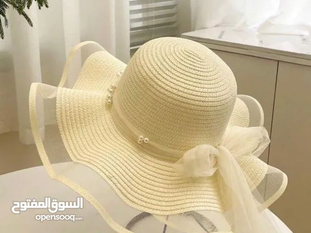 طاقية قش صيفية