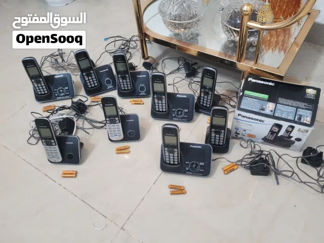 تليفون ارضي لا سلكي بحالة ممتارة بناسونيك الاصلي نظيف جدا