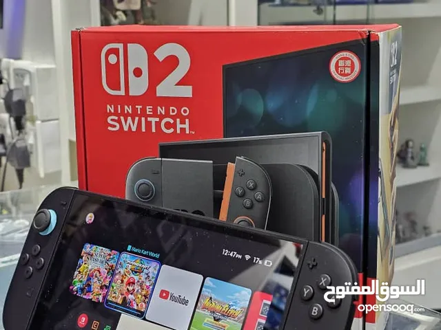 NINTENDO SWITCH 2  الجديد وصل ايقونه ننتندو