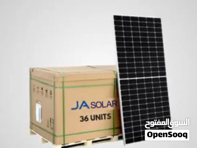 الواح طاقة شمسية JA solar 605w