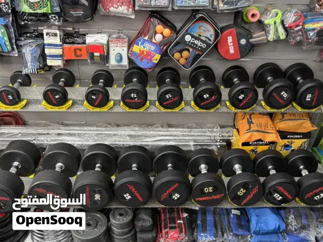 دامبلز فاخر ثقيل  Life Fitness متوفر أوزان من 2.5 كغم حتى 50 كغم متوفر لدينا خدمة التوصيل