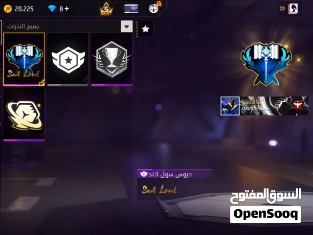 Free Fire Accounts and Characters for Sale in Irbid