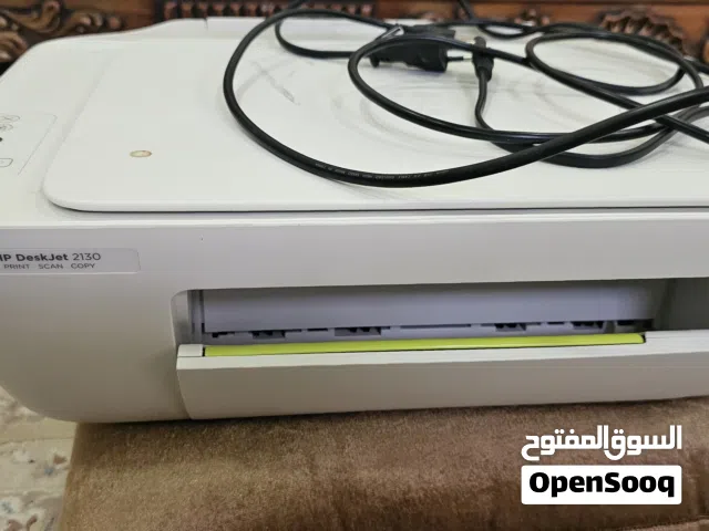 طابعة HP DeskJet 2130 بدون حبر مستعملة