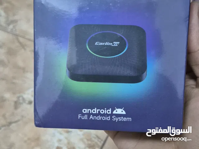 قطعة أبل كار بلاي بقراطيسها ، قطعة تحويل شاشة السيارة الى شاشة ذكية