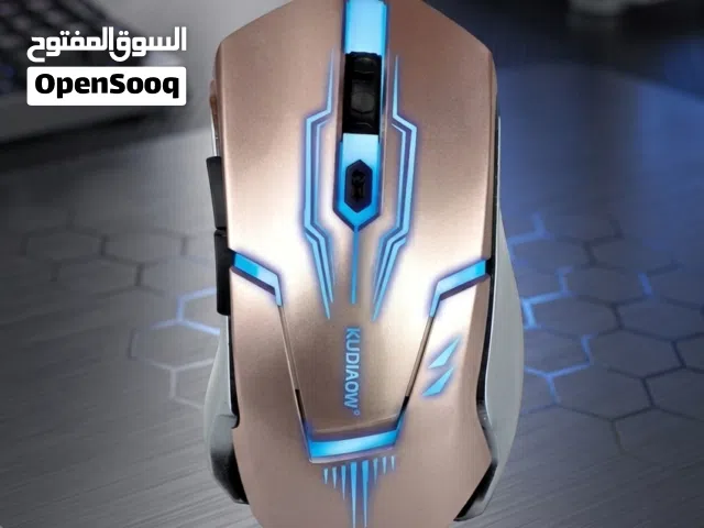 ماوس جيمنج لون ذهبي