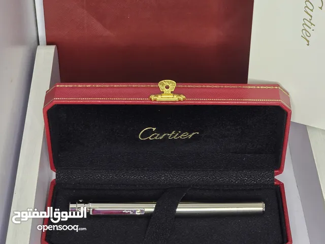 cartier pen with smoot writting