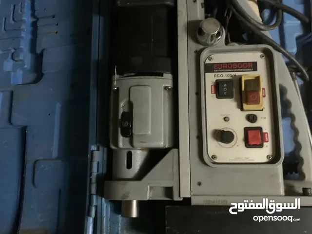 مثقاب مغناطيسي 100 mm صناعه هولاندي شبه الجديد