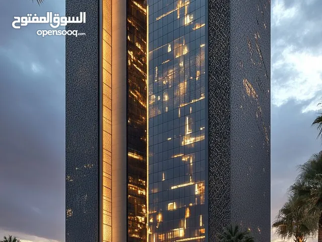 مبنى إداري أربعة دوار وملحق للإيجار بناء 2024 مُجهز بالكامل بالآثاث و بأحدث الأنظمة كاميرات وحرائق