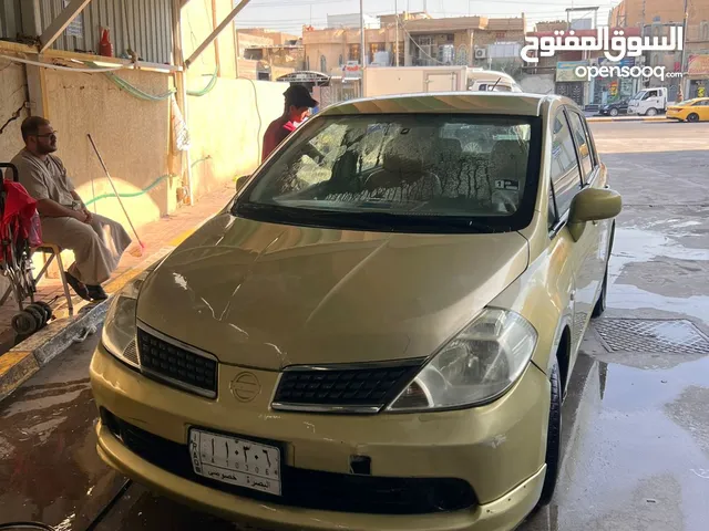 نيسان تيدا وارد خليجي 2006 بدون ضربة وصبغ ملاحضات بسيطه