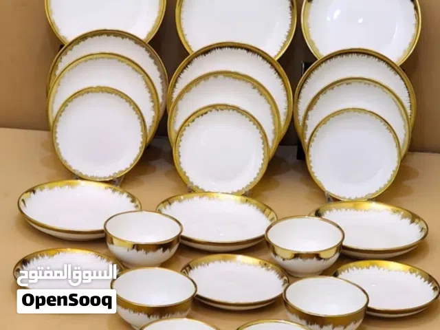 أفخم طقم سيراميك ذهبي – 24 قطعة