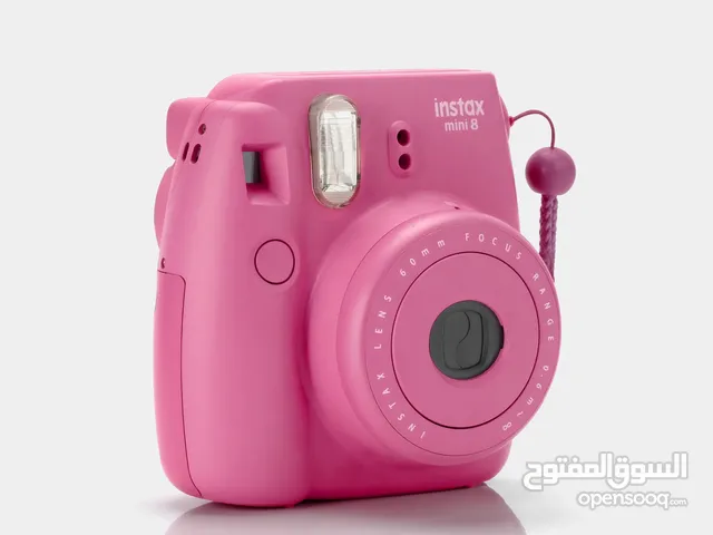 Instax camera (hot pink)