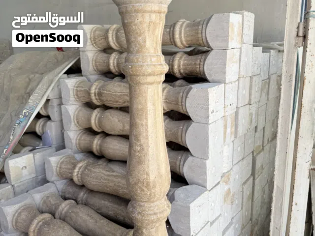 درابزين ترافرتين و مرمر و حجر حلانی