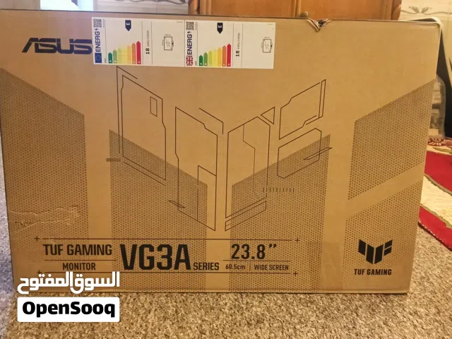 شاشة مستخدمة 5 ايام فقط ماركة اسوس تاف موديل ASUS TUF VG249Q3A حجم 24 بوصة و تردد 180 هرتز