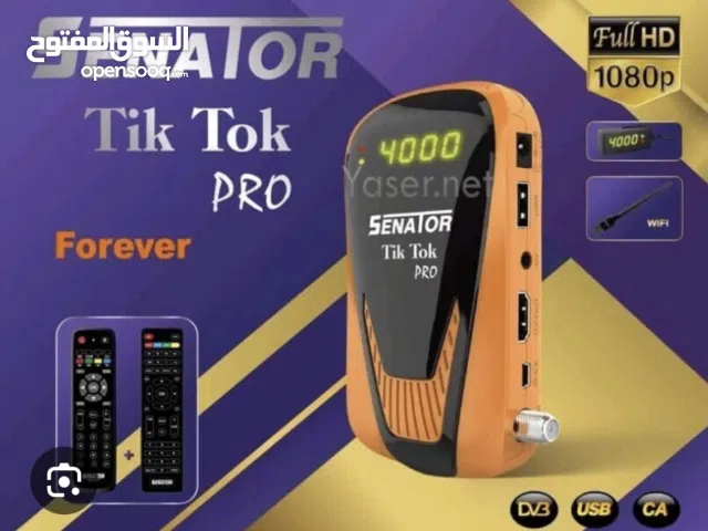 رسيفر تيكتوك سناتور برو جهاز استقبال عالي الجودة