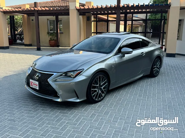 2016 model Lexus RC 350