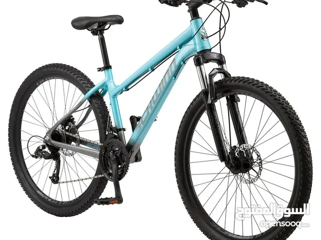 اصبح متوفر لدينا  schwinn 27.5” alcomp women’s mountain bike, 21speeds ,blue