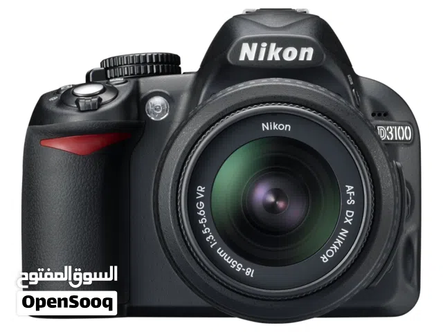 نيكون D3100 مع عدسة 18-55  وعدسة 70-300