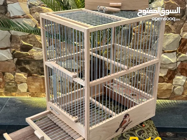 اقفاص خشب زان صناعة يدوية بسواعد أردنية golden hand made wood cage’s