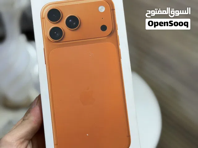 ايفون 17 برو ماكس 256 جيجا بطارية 100 شريحة مدخل للبيع او البدل