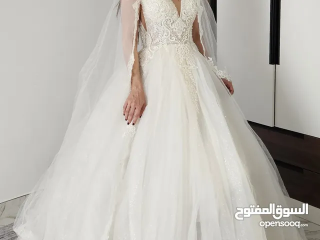 White Turkish Bride Wedding Dress