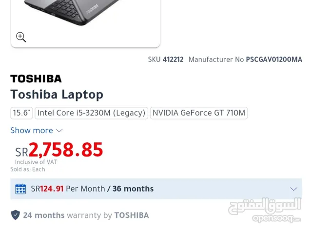 Toshiba Notebook C50
