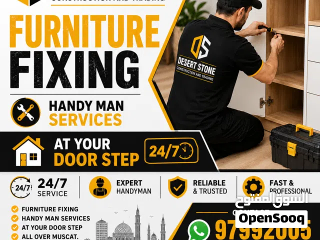 Furniture Fixing and Assembly.