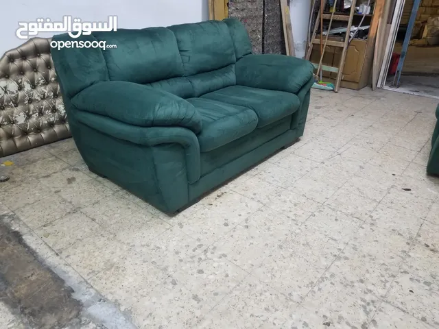 طقم كنب الدب كامل 7 مقاعد وكاله وسجلون خشب اصلي وكاله