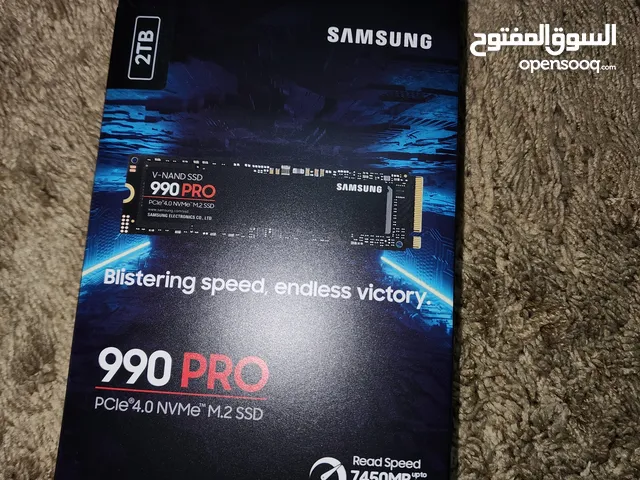 Samsung 990 PRO PCIe 4.0 7450MB/s nvme 2TB