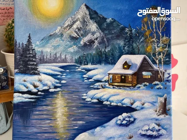 لوحة فنية زيتية oil painting