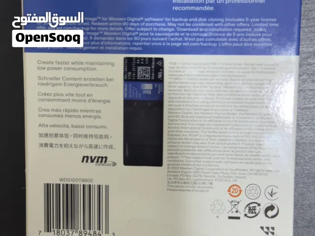 SSD - WD BLUE   1 TB   NVME