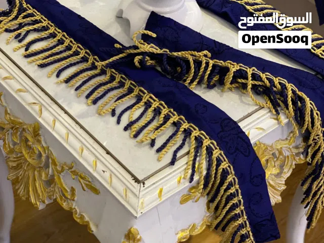 بردات جاكوارد ستان ملكي لون ازرق مستعمله شهر واحد فقط