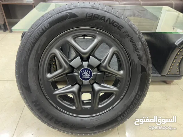 طقم جنط قياس 16 مع كوشوك جديد غير مستعمل