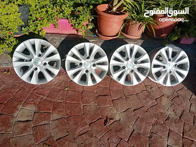 جنطات ألومنيوم 14 Aluminium Wheels شبه جديدة
