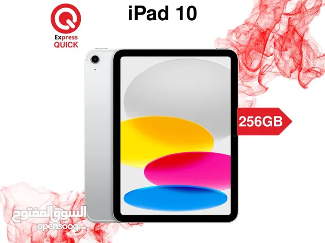 APPLE IPAD 10 ( 256GB ) NEW /// ايباد 10 ذاكره 64 جيجا الجديد كليا