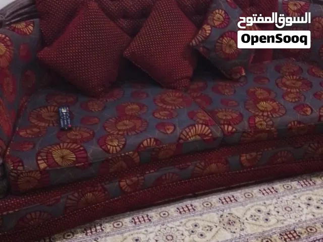 طقم كنب خشب زان 7 مقاعد