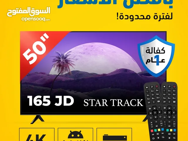 Star Track Smart 50 inch TV in Amman