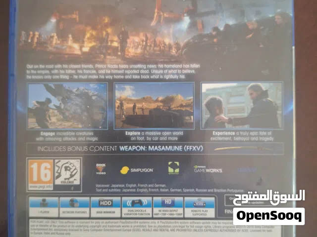Final Fantasy XV Playstation 4
