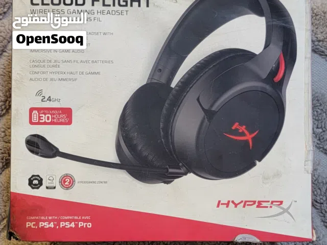سماعة العاب هايبر اكس hyperx cloud flight مستعملة