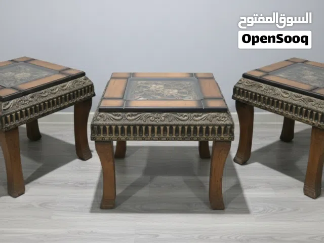 طقم طاولات شبه الجديد