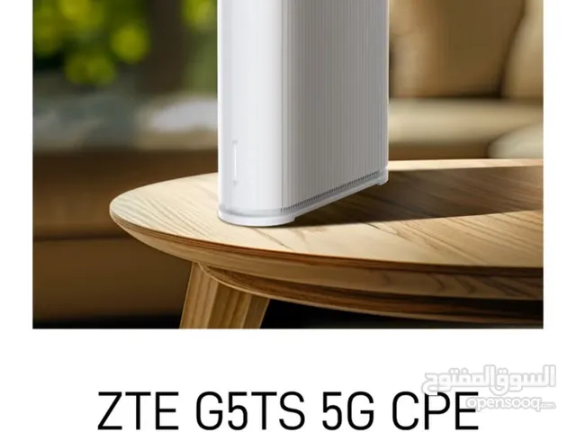 G5TS 5G CPE Wi-Fi 6, 5GHz and 2.4GHz 2MIMO, Up to 64 Users White