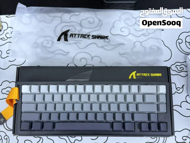 Attack Shark X68Pro Tri-Mode RGB Mechanical Keyboard – Magnetic Switch – Moon Night