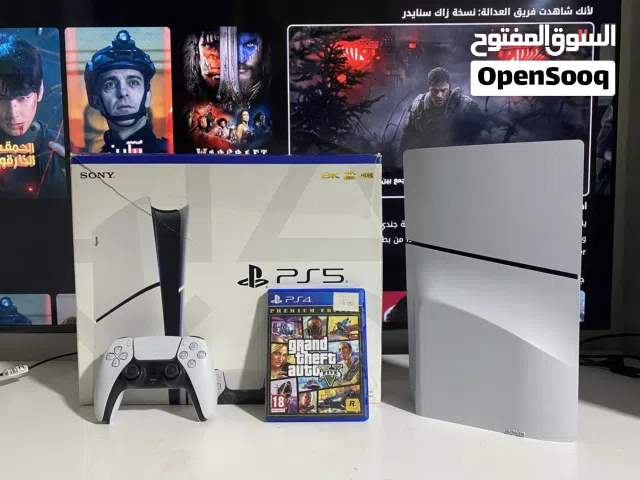 Ps5 slim CD edition بسعر رمزي