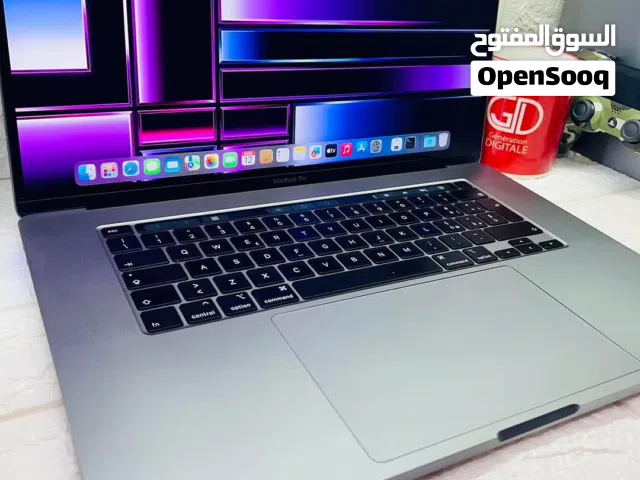 MacBook pro core i9 GRAPHICS TOUCH BAR      جرافيك مونتاج     تاتش  بار مواصفات عاليه جدا
