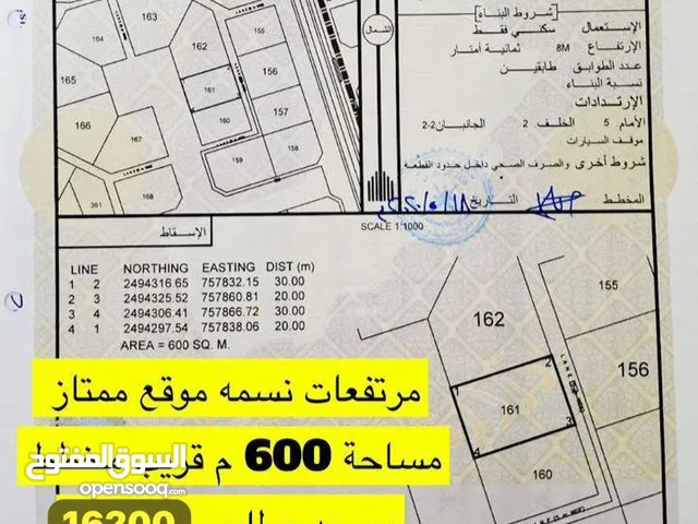 Residential Land for Sale in Al Sharqiya Sur